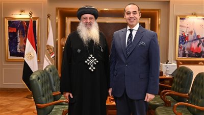 وزير الشئون النيابية يستقبل الأنبا بولا مطران طنطا وتوابعها بالعاصمة الإدارية