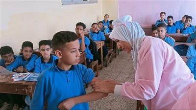 حملة تطعيمات ضد الأمراض تجوب مدارس الإسماعيلية 