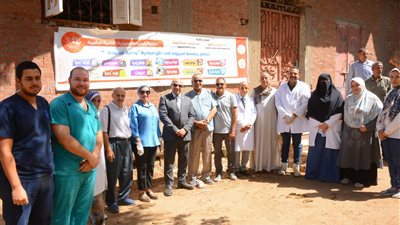 جامعة أسيوط تطلق قافلة بيطرية شاملة بقرية بهيج ضمن مبادرة 