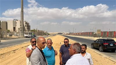 القاهرة الجديدة: تطوير طريق الحدائق بين التسعين الجنوبي ومحور العبور 