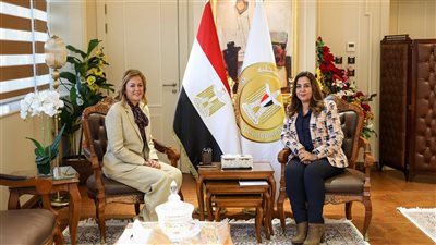 وزيرة التنمية المحلية تبحث مع المدير التنفيذي للأكاديمية الوطنية للتدريب التعاون المشترك 