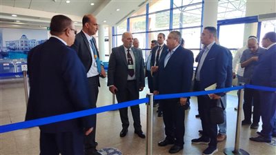 جولة تفقدية للجنة العليا للتفتيش الأمني والبيئي بمطاري مرسى علم والغردقة الدوليين 