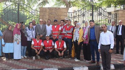 جامعة المنصورة تنظم يوما بيئيا ضمن مبادرة 