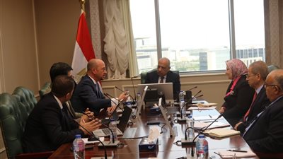 وزير الكهرباء يبحث مع 