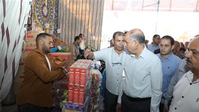 إفتتاح معرض مبادرة “بداية جديدة لبناء الإنسان المصري” بملوي