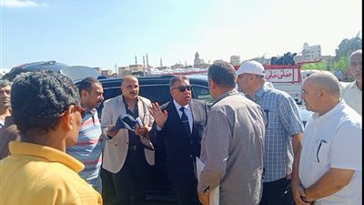 محافظ الدقهلية يشهد إزالة حالة تعد علي الأراضي الزراعيه بأجا