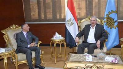 محافظ الغربية يبحث سبل التعاون المشترك للاستفادة من الأصول المملوكة للري