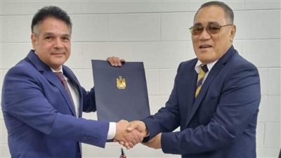 جورج عازر يقدم أوراق اعتماده سفيراً لمصر لدى توفالو 