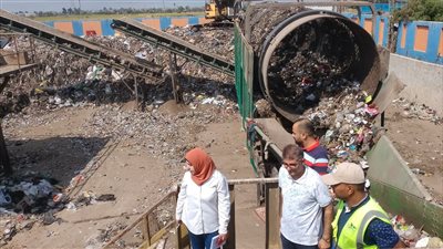 الدقهلية تتابع سير العمل بمنظومه المخلفات الصلبة