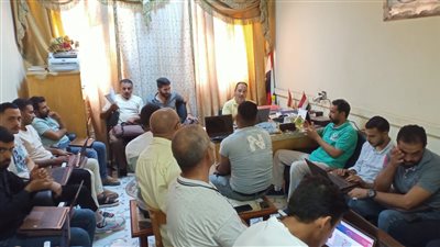 التدريب على أعمال  منظومتي  التحول الرقمي بشمال سيناء 