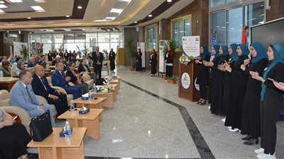 رئيس جامعة دمياط يفتتح اول مركز للطلاب ذوي الإعاقة 