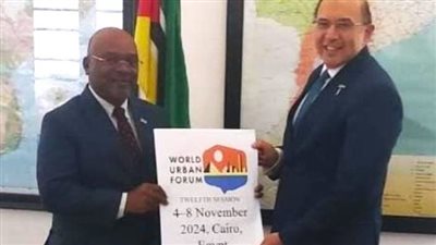 السفير المصري في مابوتو يلتقي مع وزير الأشغال العامة الموزمبيقي