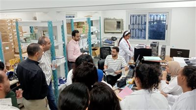  خلال تفقده مستشفى الغردقة العام.. فريق الحوكمة والمراجعة يرصد وافعة تقصير