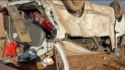 إصابة 13 شخصا بالإسماعيلية في انقلاب ميكروباص  