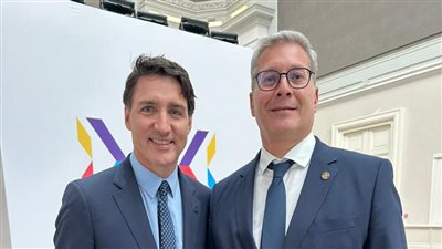 وزير البترول يبحث مع رئيس الحكومة الكندية التعاون في مجال التعدين