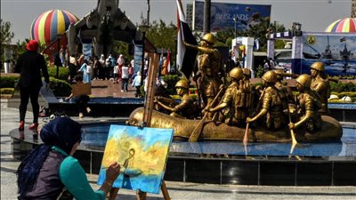  ورش فنية تفاعلية في احتفالات الثقافة بنصر أكتوبر 