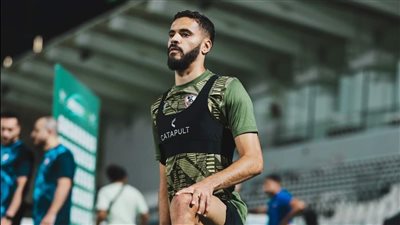 برنامج تأهيلي خاص للمغربى بن تايك فى مران الزمالك 
