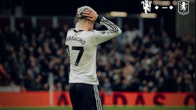 مانشستر يونايتد يواصل الترنح ويتعادل مع أستون فيلا في البريميرليج