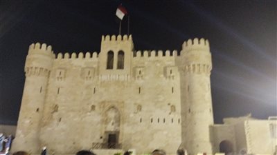 إطلاق عرض الصوت والضوء بقلعة قايتباي بالإسكندرية 