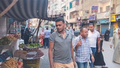نجع حمادي تنفذ حملة مكبرة لرفع الإشغالات والباعة