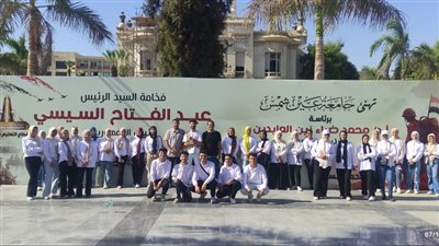 جامعة عين شمس تنظم احتفاليه ضخمة بمناسبة ذكرى نصر أكتوبر