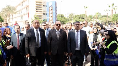 رئيس جامعة المنصورة يفتتح مهرجان الأنشطة الطلابية للعام الجامعي الجديد