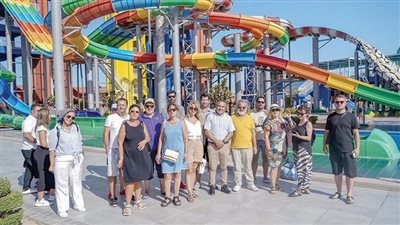 شركات السياحة التركية تشيد بمدينة نيفرلاند الترفيهية بالغردقة