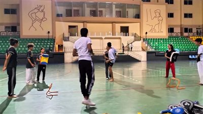 بدء التدريب الأسبوعي للموهبة والبطل الأوليمبى «التايكوندو» بالبحر الأحمر  
