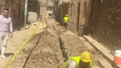 احلال وتجديد شبكات مياه الشرب والصرف الصحى بسوهاج