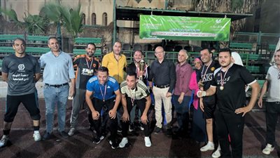 فريق نجوم جامعة بالفيوم يفوز بالمركز الأول في مسابقة كرة القدم الخماسية