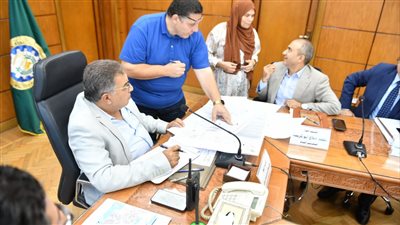 محافظ الدقهلية يتابع تطوير ورفع كفاءة مدينة جمصه