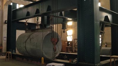 اعتماد معمل الخرسانة المسلحة بكلية الهندسة من المجلس الوطني للاعتماد