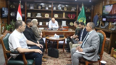 محافظ القليوبية يناقش أعمال المرحلة الثالثة للمخططات التفصيلية للمناطق الصناعية 