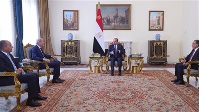 السيسي يستقبل وزير الخارجية الأردني لبحث سبل التهدئة بالمنطقة 