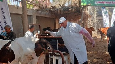 قوافل بيطرية لتحصين الماشية ضمن مبادرة 