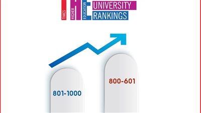 جامعة المنصورة تتصدر الجامعات الحكومية في تصنيف التايمز العالمي لعام 2025