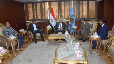 محافظ الغربية يستقبل وفد نقابة المهندسين لمناقشة سبل التعاون المشترك
