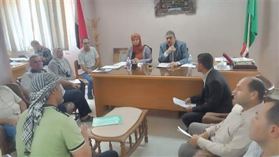 السكرتير المساعد بالفيوم يشهد لقاء خدمة المواطنين بيوسف الصديق 