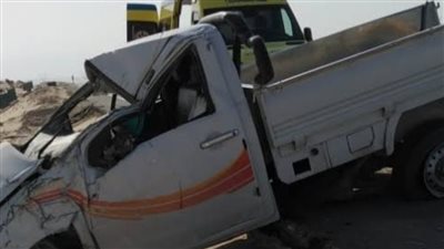 مصرع وإصابة 10 أشخاص فى تصادم سيارتين جنوب البحر الأحمر 