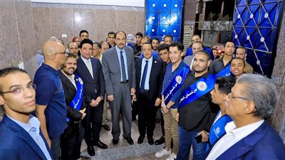 محافظ سوهاج يشهد فعاليات المهرجان الرياضي بالساحة الشعبية