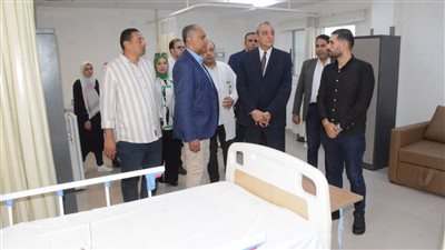 محافظ الغربية يتفقد التجهيزات النهائية بمستشفى حميات طنطا الجديد