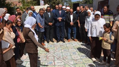 محافظ الغربية يتفقد فعاليات مبادرة 