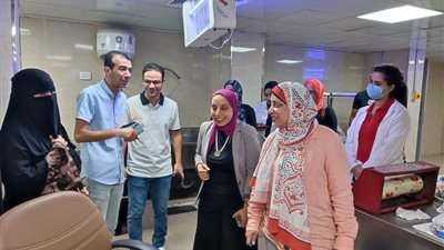 وكيل صحة الإسماعيلية تتفقد مستشفي القنطرة شرق المركزي