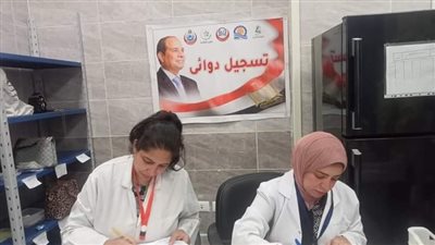 الكشف علي ٤٩٠ مواطن بالقافلة الطبية بقرية بلاد المال بحري 