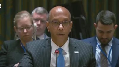 نائب المندوبة الأمريكية يناشد الجميع بالمشاركة فى تقديم المساعدات للبنانيين