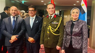 المنظمة المصرية الألمانية تشارك باحتفال ذكرى نصر أكتوبر بسفارة مصر ببرلين.. صور