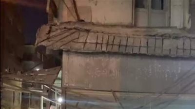 إصابة 6 أشخاص جراء سقوط بلكونة منزل بالإسماعيلية 