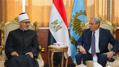 محافظ الغربية يستقبل مفتي الجمهورية