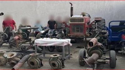 سقوط تشكيل عصابي تخصص في سرقة الجرارات الزراعية