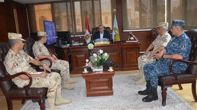  الغربية تناقش الاستعدادات النهائية للتدريب على مجابهة الأزمات والكوارث